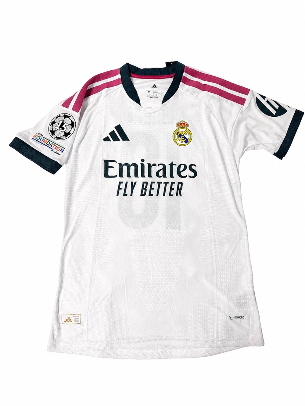 26/27 real madrid UCL home kit. Vini Jr soccer football jersey. Player version!